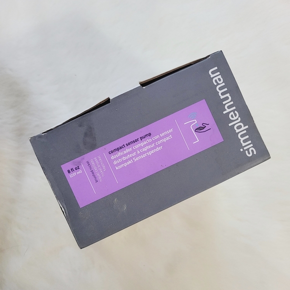 simplehuman 8 oz. Touch-Free Sensor Liquid Soap Pump Dispenser with Soap Sample - Picture 3 of 10